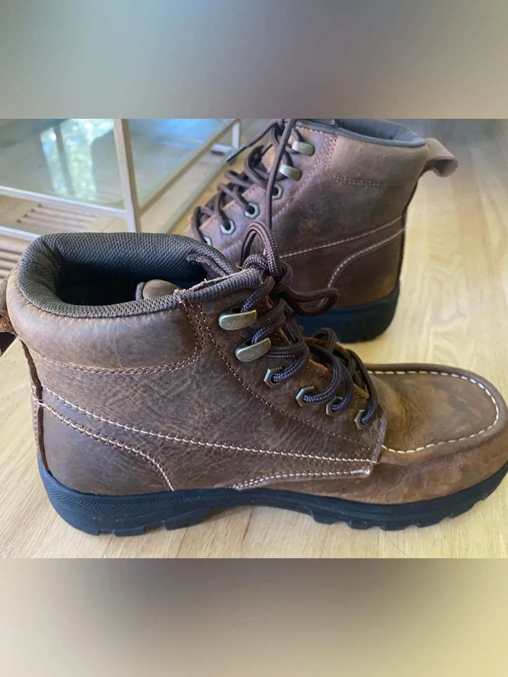 Wolverine steel toe work boot 9.5